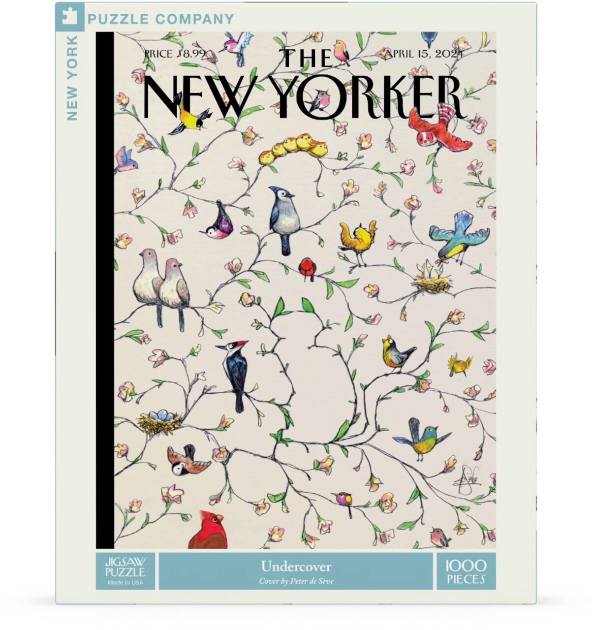 New York Puzzle Company Undercover 1000 Piece Piece Jigsaw Puzzle